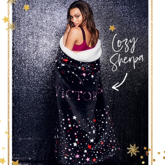 Victoria's Secret Other - VS plush/sherpa throw - brand new in packaging